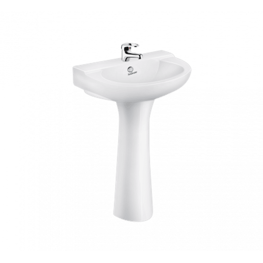 WASH BASIN ONLY WALL MARIO 550X400MM 22X16" 10087 HINDWARE