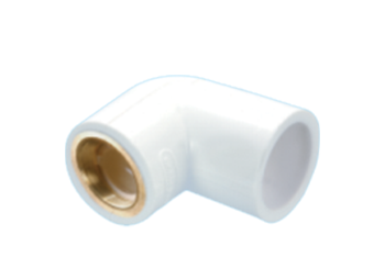 UPVC ELBOW BRASS 25MM 1" ASHIRVAD