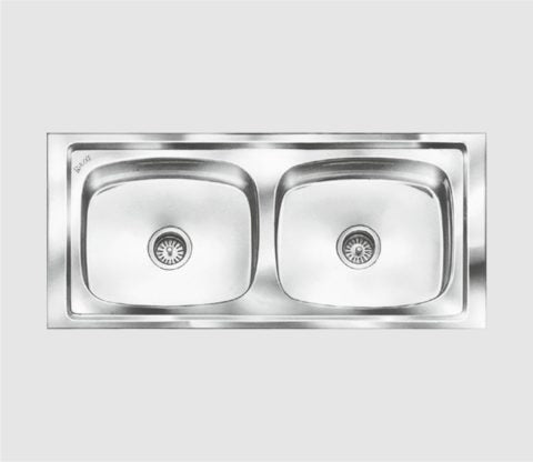 SINK GRFULLGLORYBIG1145X510X200 45X20X8" SATIN NIRALI