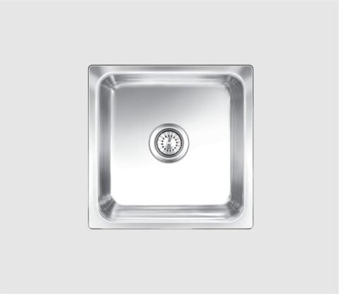 SINK OMNI BIG 510X510X230MM 20X20X9" SATIN NIRALI