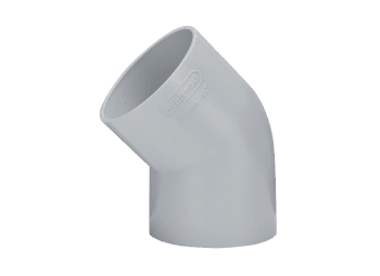 PVC BEND (SHUE) 45* 140MM 5" ASHIRVAD