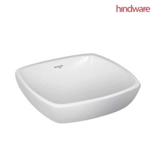 WASH BASIN TABLE TOP DOVE 440X440MM 17.5X17.5" HINDWARE