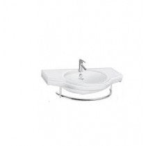 WASH BASIN ONLY WALL K2 780X480MM 31X19" 10006 HINDWARE