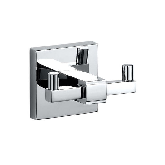 COAT HOOK DOUBLE AKP-CHR-35761P JAQUAR